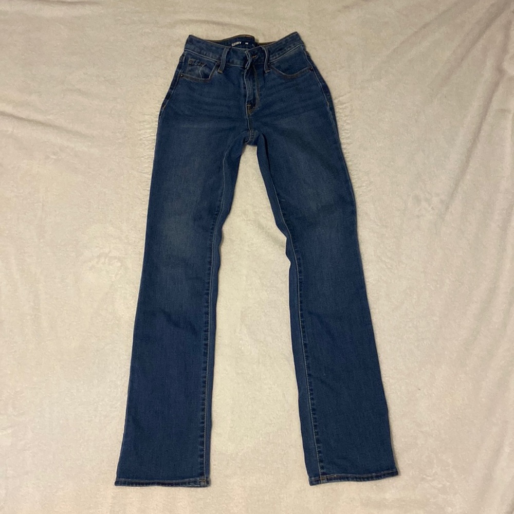 Old navy 00 mid-rise kicker boot-cut jeans